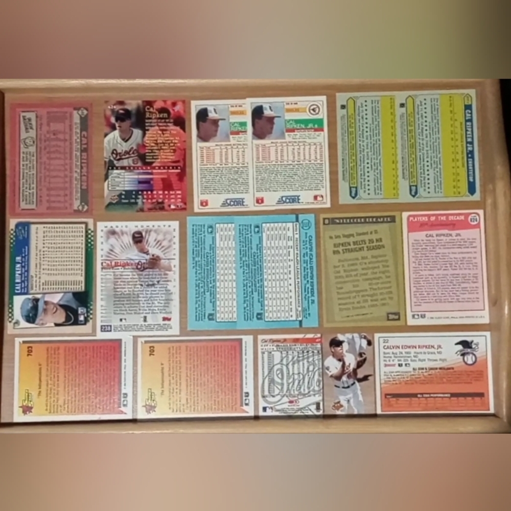 Cal Ripken Baseball Card Lot - Picture 2 of 2